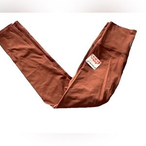 NWT Free People Movement Never Better Leggings Women’s XS Sequoia  High‑Rise 7/8